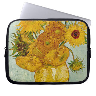 Vincent Van Gogh Sunblommor Laptop Sleeve
