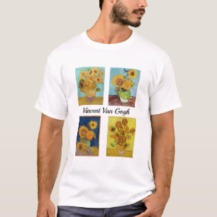 Vincent Van Gogh Sunblommor Serie T Shirt