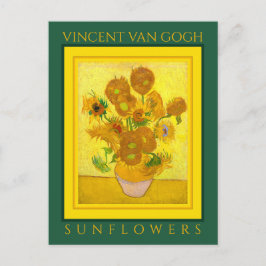 VINCENT VAN GOGH ...SUNFLOWERS VYKORT
