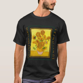 VINCENT VAN GOGH SUNFLOWES T SHIRT