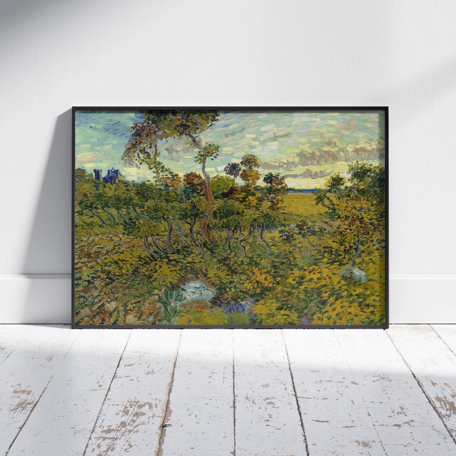 Vincent Van Gogh, Sunset at Montmajour Poster (Skapare uppladdad)