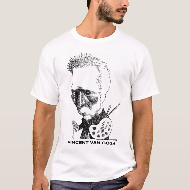 Vincent Van Gogh T-Shirt (Framsida)