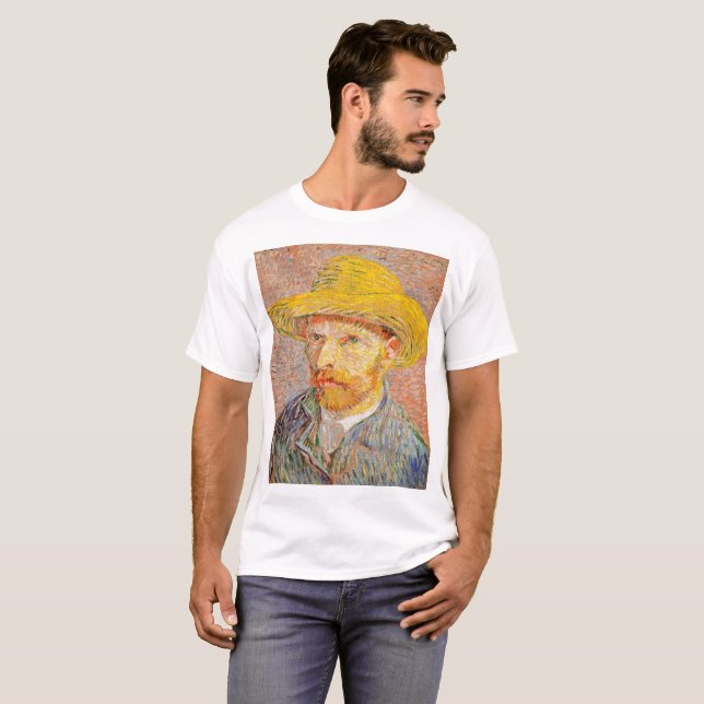 Vincent Van Gogh T Shirt (Hel framsida)
