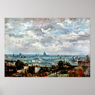 Vincent Van Gogh - Taken i Paris Poster
