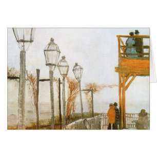 Vincent van Gogh - Terrace and Observation Deck Hälsningskort