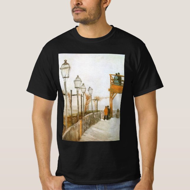 Vincent van Gogh - Terrace and Observation Deck Tee (Framsida)