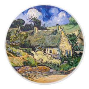 Vincent Van Gogh - Thatched Cottages i Cordeville Knopp