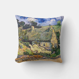 Vincent Van Gogh - Thatched Cottages i Cordeville Kudde