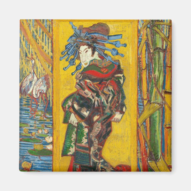 Vincent Van Gogh The Courtesan efter Eisen Magnet (Framsidan)