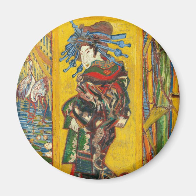 Vincent Van Gogh The Courtesan efter Eisen Magnet (Framsidan)