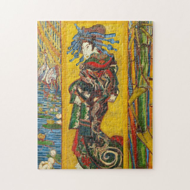 Vincent Van Gogh The Courtesan efter Eisen Pussel (Vertikal)
