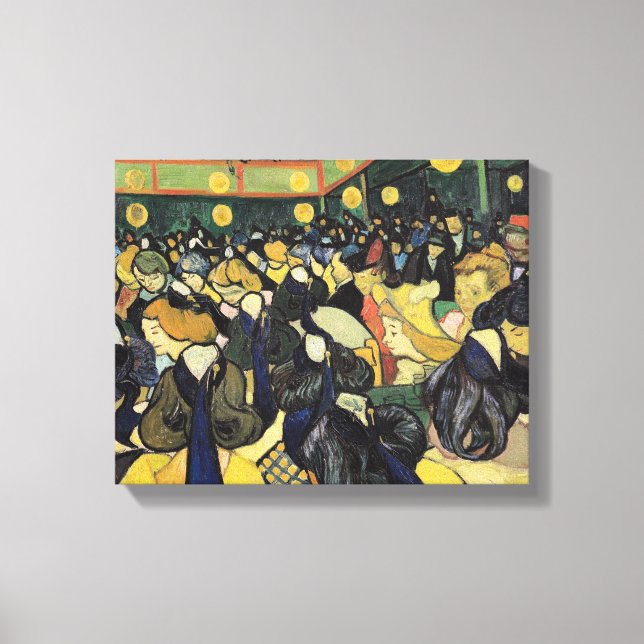 Vincent van Gogh | The Dance Hall at Arles, 1888 Canvastryck (Framsida)