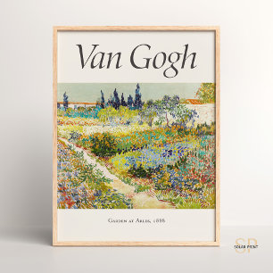 Vincent van Gogh The Garden at Arles Art Print Poster