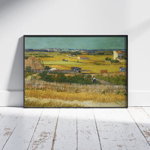 Vincent Van Gogh, The Harvest, De Oogst Fototryck