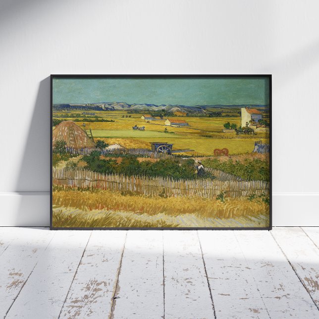 Vincent Van Gogh, The Harvest, De Oogst Fototryck (Skapare uppladdad)