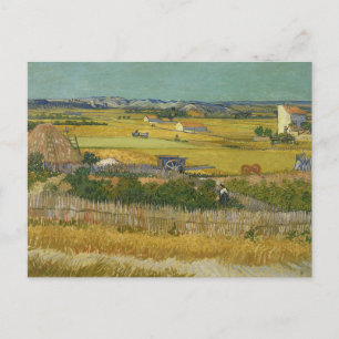 Vincent Van Gogh, The Harvest, De Oogst Vykort