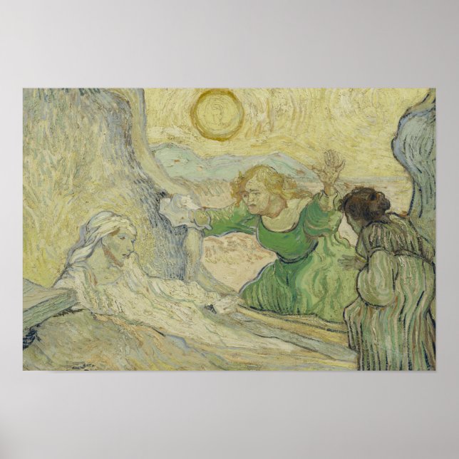 Vincent van Gogh - The Raising of Lazarus Poster (Framsidan)