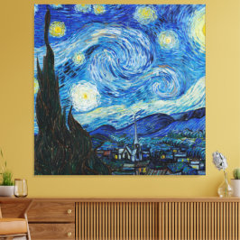 Vincent Van Gogh the Starry Night Canvastryck