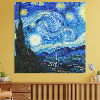 Vincent Van Gogh the Starry Night Canvastryck