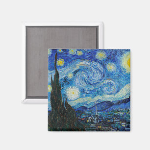Vincent Van Gogh the Starry Night Magnet