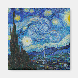 Vincent Van Gogh the Starry Night Magnet