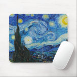 Vincent Van Gogh the Starry Night Musmatta<br><div class="desc">Vincent Van Gogh är Starry Natt Detail</div>