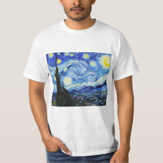 Vincent Van Gogh, The Starry Night painting T Shirt