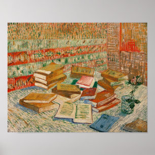 Vincent van Gogh The Yellow Books, 1887 Poster