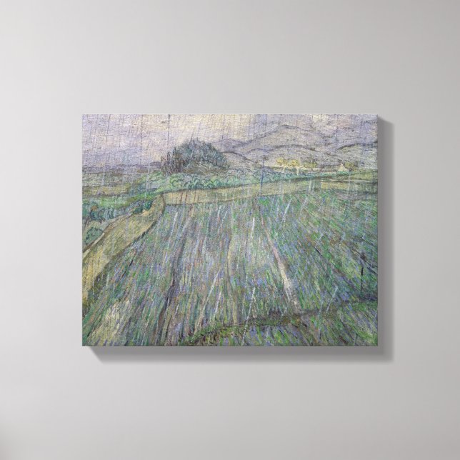 Vincent van Gogh | Thunder Storm Canvastryck (Framsida)