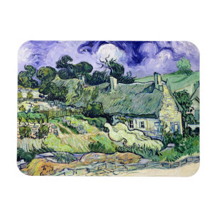 Vincent van Gogh Tofferstugor i Cordeville Magnet