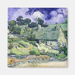 Vincent van Gogh Tofferstugor i Cordeville Magnet