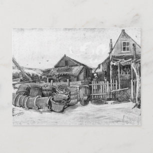 Vincent van Gogh   Torklada, Scheveningen Vykort