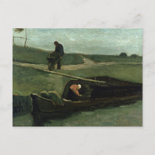 Vincent van Gogh Torvbåten 1883 Vykort