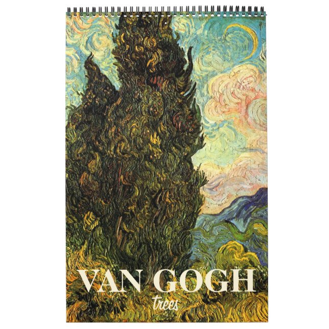 Vincent van Gogh Träd och Nature Kalender (Omslag)