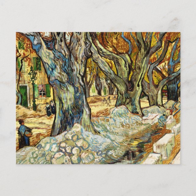 Vincent Van Gogh, Träden Flygplan (Framsida)