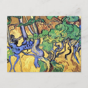 Vincent Van Gogh - Trädets rötter och stammar Fink Vykort