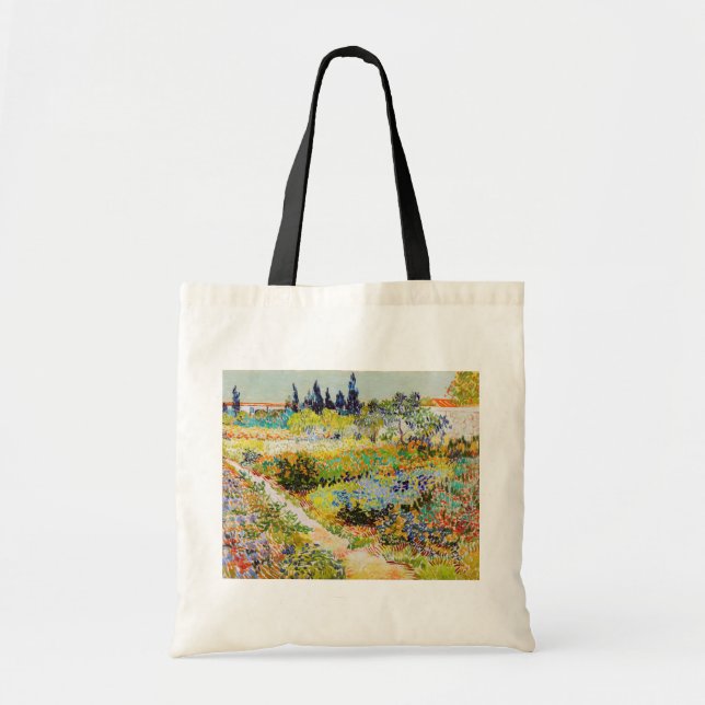 Vincent van Gogh - Trädgård i Arles Tygkasse (Framsidan)