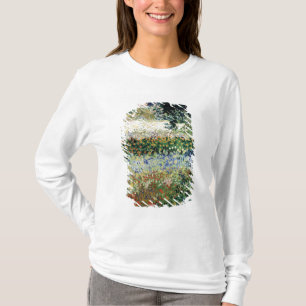 Vincent Van Gogh trädgård i blom, Arles, 1888 T-shirt