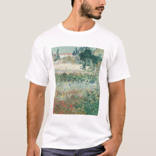 Vincent Van Gogh trädgård i blom, Arles, 1888 Tee Shirt