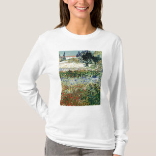 Vincent Van Gogh trädgård i blom, Arles, 1888 Tee Shirt