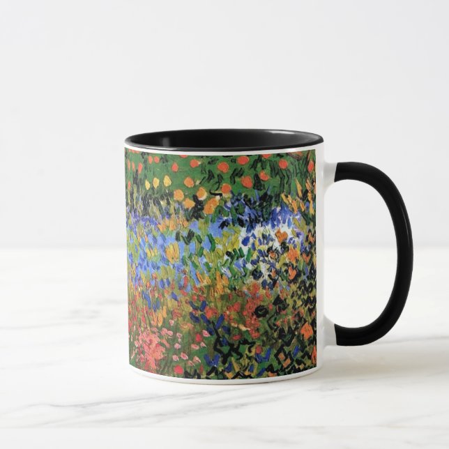 Vincent Van Gogh - Trädgård i blom Konstverk Mugg (Höger)