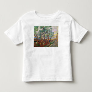 Vincent Van Gogh trädgården av det St Paul T Shirt