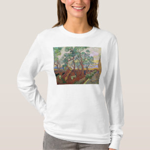 Vincent Van Gogh trädgården av det St Paul T Shirt