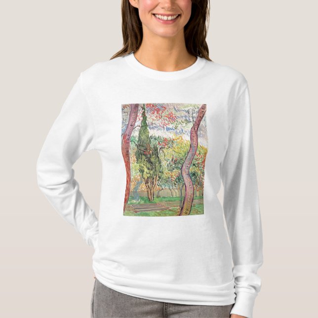 Vincent Van Gogh | trädgården av det St Paul Tee (Framsida)