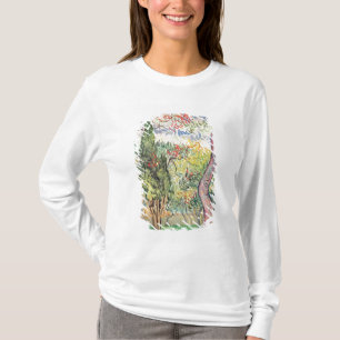 Vincent Van Gogh trädgården av det St Paul Tee Shirt