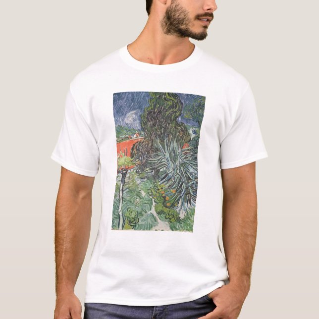 Vincent Van Gogh | trädgården av doktorn Gachet T Shirt (Framsida)