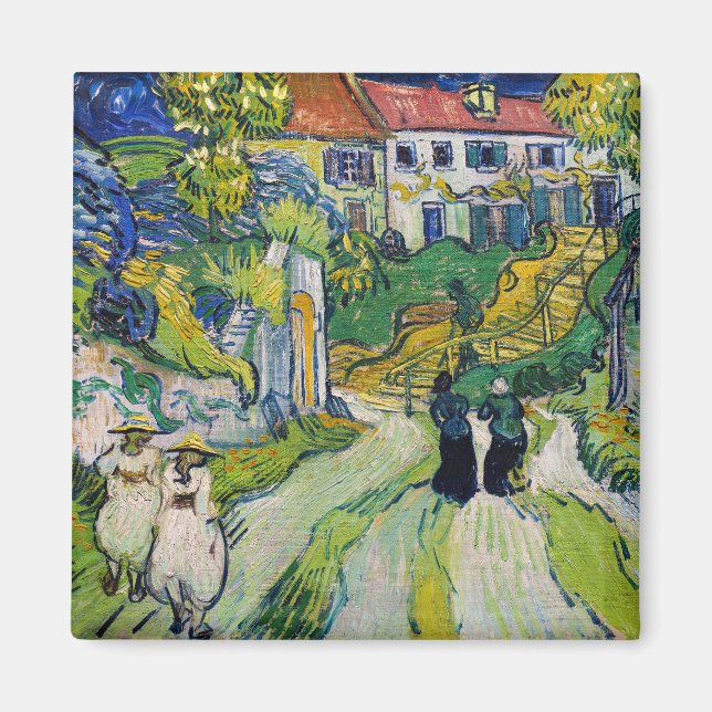 Vincent van Gogh - Trappa i Auvers Magnet (Framsidan)