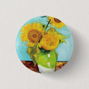 Vincent Van Gogh tre blommor i Vas Knapp