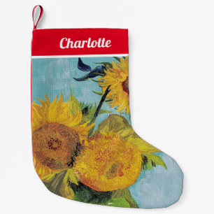 Vincent Van Gogh - Tre solblommor i Vas Liten Julstrumpa