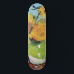 Vincent Van Gogh - Tre solblommor i Vas Mini Skateboard Bräda 18,5 Cm<br><div class="desc">Tre solrosor i en Vas/Vas avec-trois tournesols - Vincent Van Gogh,  augusti 1888 - Solblommor 1888,  första versionen (F453)</div>